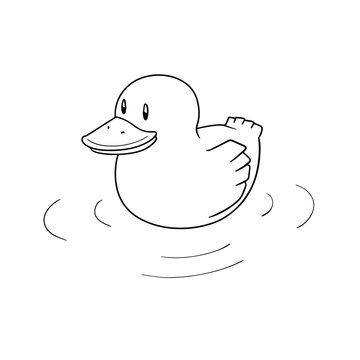 vector of duck