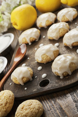 Lemon glaze cookies