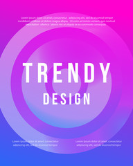 Modern futuristic ultra violet cover. Colorful gradient mesh