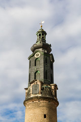 Fototapeta na wymiar historische Altstadt von Weimar in Thüringen