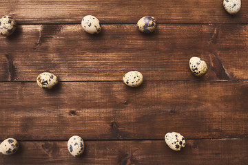 Fresh eggs over background