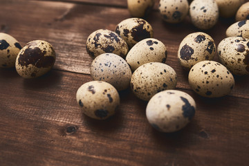 Fototapeta premium Fresh eggs over background