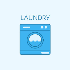Laundry logo design