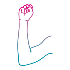 arm human fist icon