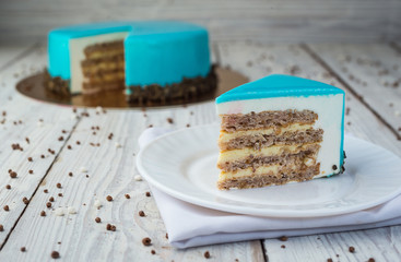 Cute little girl showing thumb up sign at dentist's office (clinic)