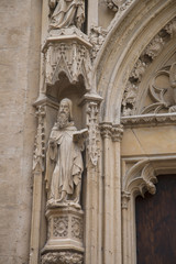 Obraz premium Facade of St Miquel Church, Palma; Mallorca