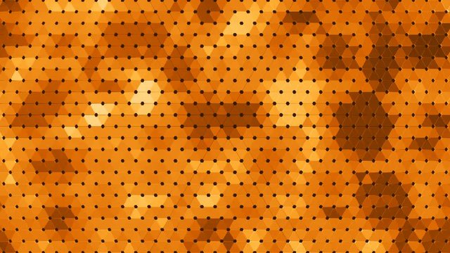 Looping Triangular Polygonal Abstract Pattern Animation