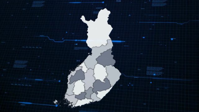 Finland Network Map