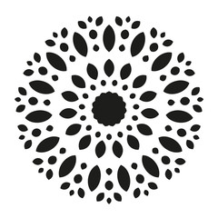 Beautiful Decoration Ornament. Mandala Design.