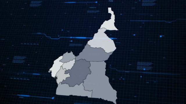 Cameroon Network Map