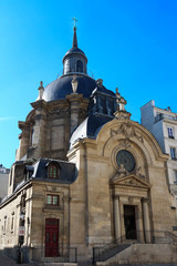 Fototapeta premium The Temple du Marais or Church of Sainte Marie de la Visitation in Paris, France.