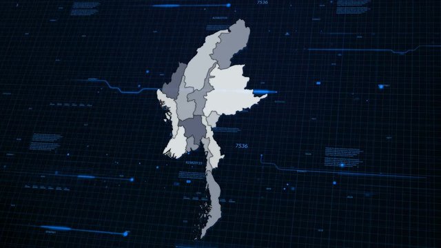 Myanmar Network Map