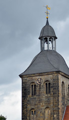 Obraz premium Church in the town of Tecklenburg