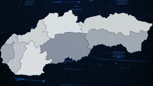Slovakia Network Map