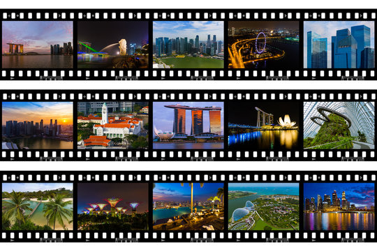Frames of film - Singapore travel images (my photos)