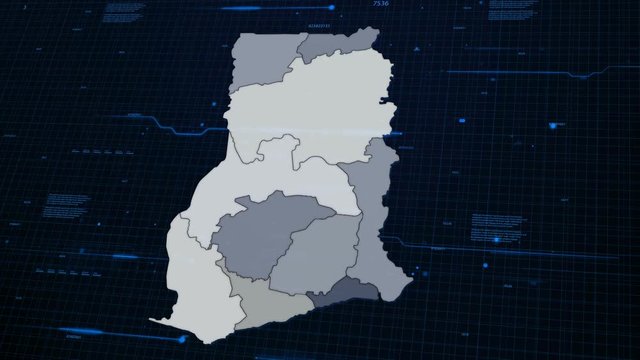 Ghana Network Map
