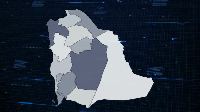 Saudi Arabia Network Map