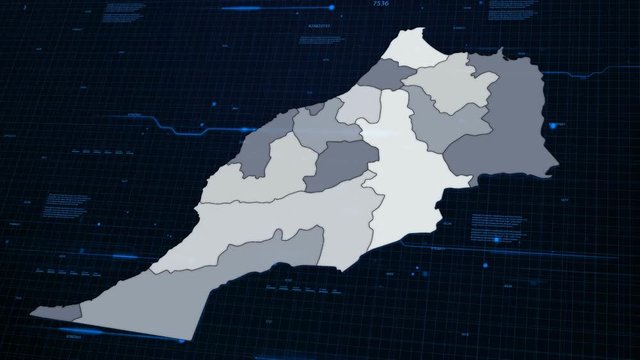 Morocco Network Map