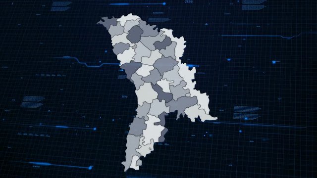 Moldova Network Map