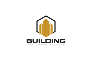 building logo and icon Vector design Template