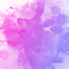Fototapeta premium Watercolor background with gradient