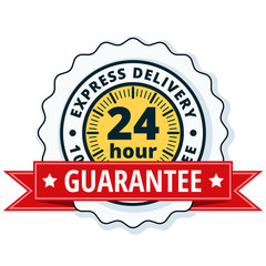 24 Hour Express Delivery illustration