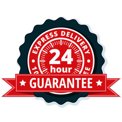 24 Hour Express Delivery illustration