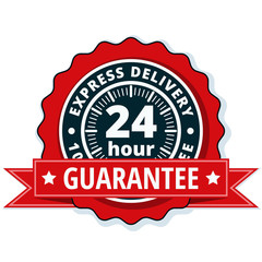 24 Hour Express Delivery illustration