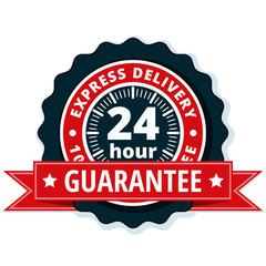 24 Hour Express Delivery illustration