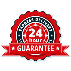 24 Hour Express Delivery illustration