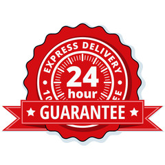 24 Hour Express Delivery illustration