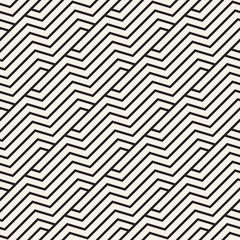 Vector seamless pattern. Modern stylish abstract texture. Repeating geometric tiles