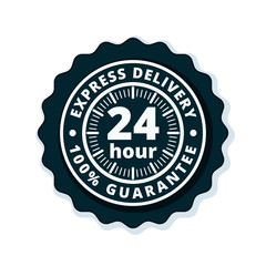 24 Hour Express Delivery illustration