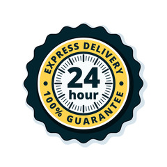 24 Hour Express Delivery illustration