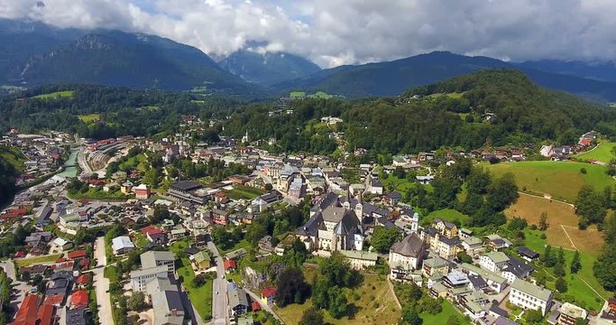 Historic town of Berchtesgaden