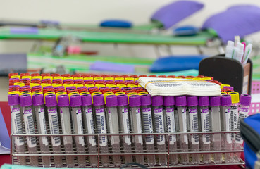 People blood donation and blood to check health