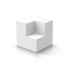 Cutaway cube