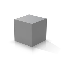 Grey cube