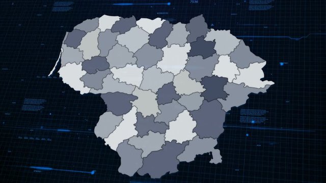 Lithuania Network Map