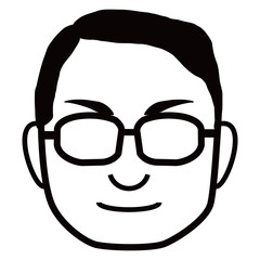 喜ぶおじさん