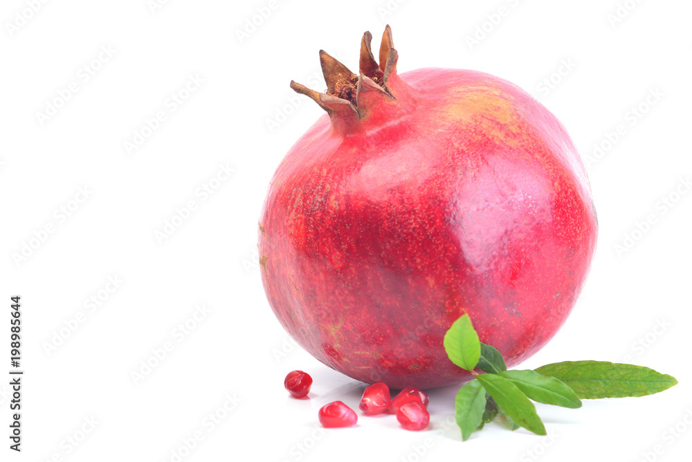 Poster pomegranate fruit