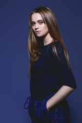 attractive young woman