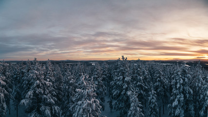 Sunset in the beginning