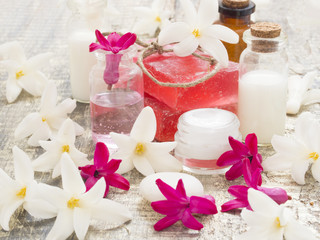 natural cosmetics, fresh as flowers