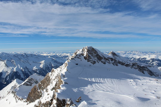 Mountain Tops in the Alphs