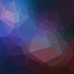 Abstract purple and blue fantasy polygonal crystal texture background. Geometric pattern for graphic design. Can be used as gradient or fashion wallpaper. 