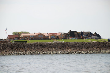 View of the Hallig Hooge (Germany) © Olaf