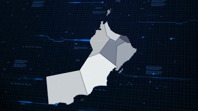 Oman Network Map