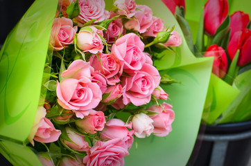 Naklejka premium bouquet de roses