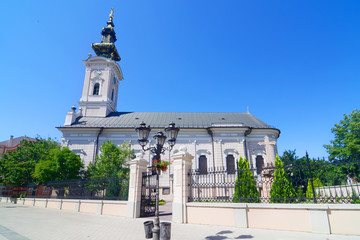 Catholic Church  in  Novi Sad  - the capital of the autonomous province of Vojvodina, Serbia
